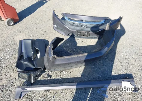 2017 Honda Civic Ex из США, поврежденный, VIN 2HGFC1F48HH659406